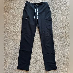 FIGS black small/tall Yola Skinny Scrub Pants